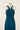 Robe Prestance bleu canard — devant 3 col americain