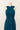 Robe Prestance bleu canard — devant 4 bandeau croise