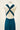 Robe Prestance bleu canard — dos 4 liens retombants