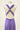 Robe Prestance lilas — dos 4 liens retombants