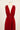 Robe Prestance Rouge brique — devant 5 decollete