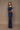 Robe Diva dentelle bleu marine 1