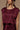 Top con spalline larghe bordeaux By Louise